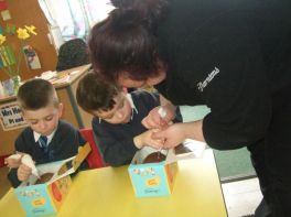 Egg Decorating with Thorntons