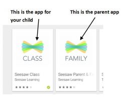 Seesaw Family App