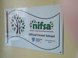 Forest School Award Winner Plaque 
