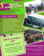 P1 Admissions - September 2021