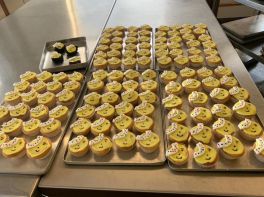 Children in Need - thanks to our amazing school kitchen service!