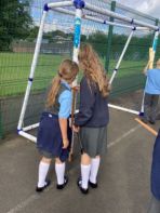 Outdoor numeracy estimating and measuring object in our playground