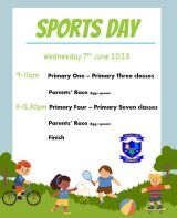 Preparation for Sports Day 