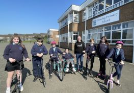P6 Bring your wheels day! 