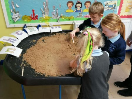 Writing in the sand