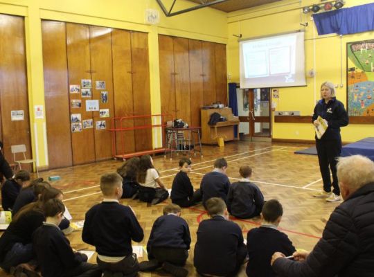 P6 and P7 Young Enterprise